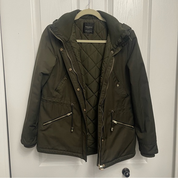 Zara Utility winter hooded parka jacket - Picture 1 of 7